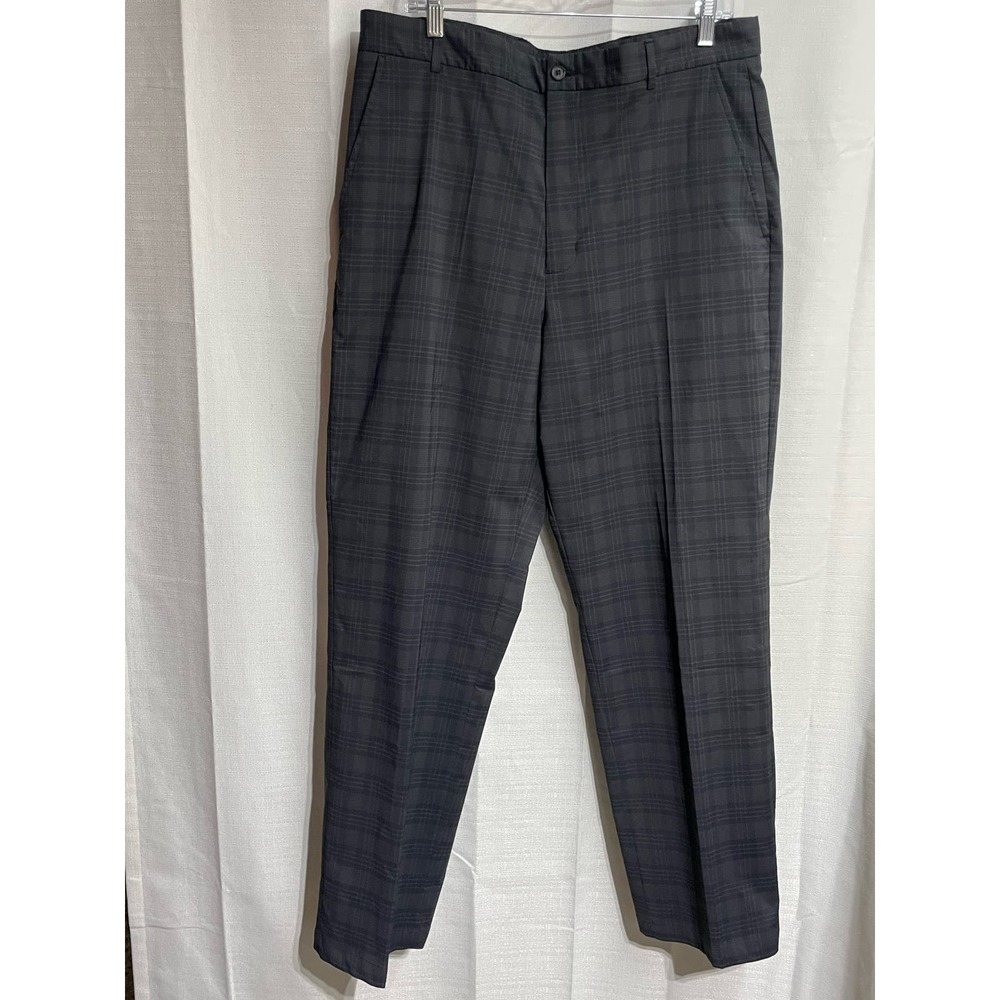 Slazenger Mens Golf‎ Pants Black Gray Size 36x32